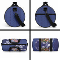 Samoa Christmas Duffle Bag Santa Riding Sea Turtle DT05 - Polynesian Pride