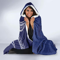 Samoa Christmas Hooded Blanket Santa Riding Sea Turtle DT05 - Polynesian Pride