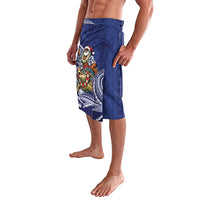 Samoa Christmas Lavalava Santa Riding Sea Turtle DT05 - Polynesian Pride