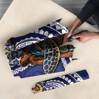 Samoa Christmas Umbrella Santa Riding Sea Turtle DT05 - Polynesian Pride