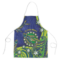 Cook Islands Language Week Apron Flying Fish 15 Stars Tribal Patterns