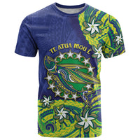 Cook Islands Language Week T Shirt Flying Fish 15 Stars Tribal Patterns
