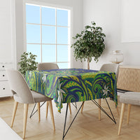 Cook Islands Language Week Tablecloth Flying Fish 15 Stars Tribal Patterns