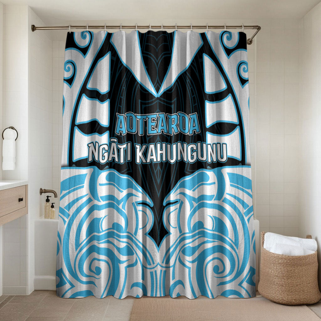 Aotearoa Ngati Kahungunu Bathroom Set New Zealand Traditional Maori Pattern