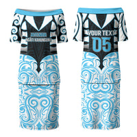 Custom Aotearoa Ngati Kahungunu Family Matching Puletasi and Hawaiian Shirt New Zealand Traditional Maori Pattern