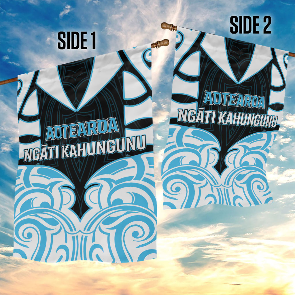 Aotearoa Ngati Kahungunu Garden Flag New Zealand Traditional Maori Pattern
