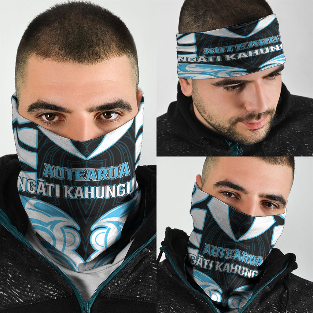 Aotearoa Ngati Kahungunu Neck Gaiter New Zealand Traditional Maori Pattern