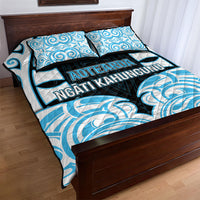 Aotearoa Ngati Kahungunu Quilt Bed Set New Zealand Traditional Maori Pattern