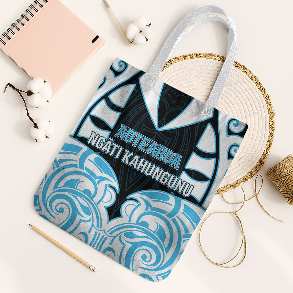 Aotearoa Ngati Kahungunu Tote Bag New Zealand Traditional Maori Pattern