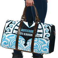 Aotearoa Ngati Kahungunu Travel Bag New Zealand Traditional Maori Pattern