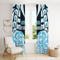 Aotearoa Ngati Kahungunu Window Curtain New Zealand Traditional Maori Pattern