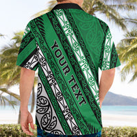 Personalised Aotearoa Ngati Raukawa Hawaiian Shirt New Zealand Maori Tribal Fern Pattern