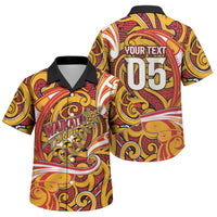 Custom Aotearoa Waikato Tainui Family Matching Long Sleeve Bodycon Dress and Hawaiian Shirt Maori Tribal Pattern Koru Motif