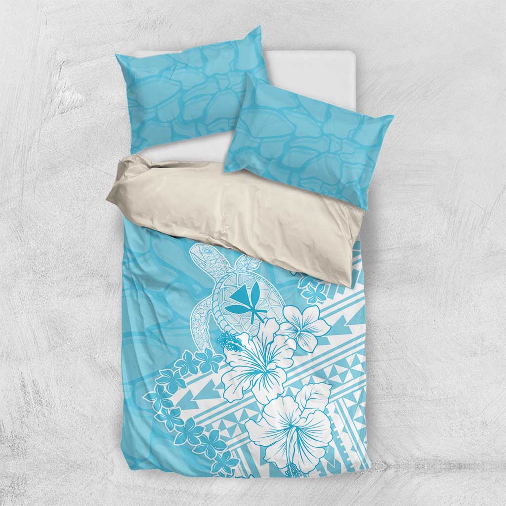 Hawaii Kanaka Maoli Bedding Set Polynesian Turtle Tattoo