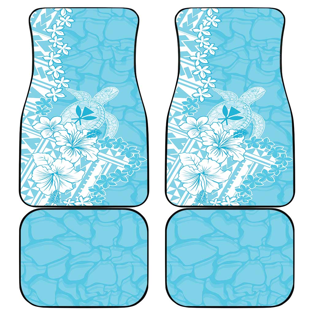 Hawaii Kanaka Maoli Car Mats Polynesian Turtle Tattoo DT05 - Polynesian Pride