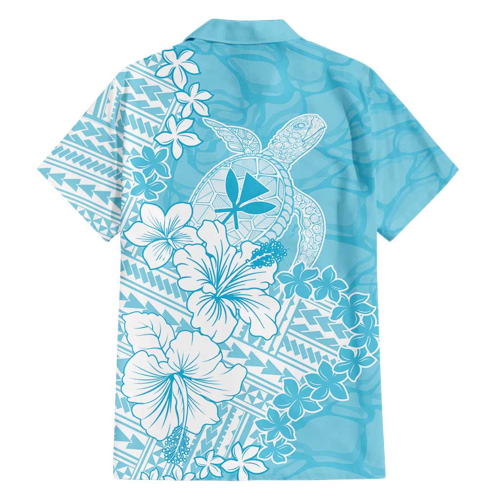 Hawaii Kanaka Maoli Family Matching Summer Maxi Dress and Hawaiian Shirt Polynesian Turtle Tattoo DT05 - Polynesian Pride
