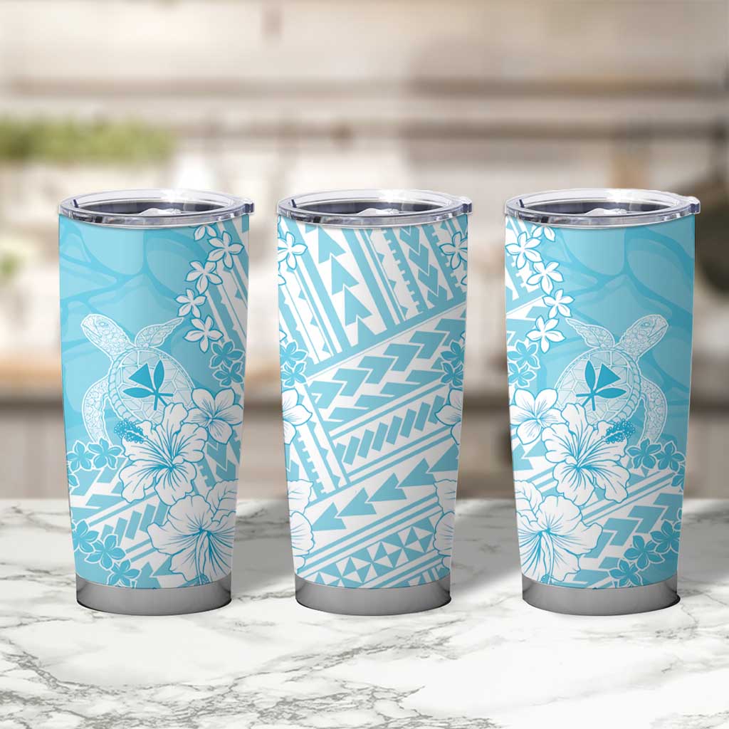 Hawaii Kanaka Maoli Tumbler Cup Polynesian Turtle Tattoo