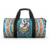 3D Illusion Hula Ghost Halloween Duffle Bag Hawaiian Ukulele Spirit Ocean Vortex