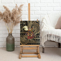 Niue Christmas Canvas Wall Art Santa Riding Coconut Crab DT05 - Polynesian Pride