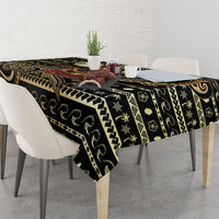 Niue Christmas Tablecloth Santa Riding Coconut Crab DT05 - Polynesian Pride