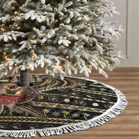 Niue Christmas Tree Skirt Santa Riding Coconut Crab DT05 - Polynesian Pride