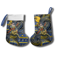Tokelau Christmas Stocking Santa Riding Sea Turtle DT05 - Polynesian Pride