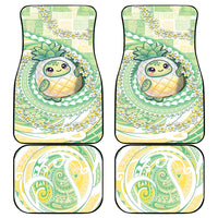 Hawaii Pineapple Car Mats Cute Cosplay Turtle Plumeria Spiral DT05 - Polynesian Pride
