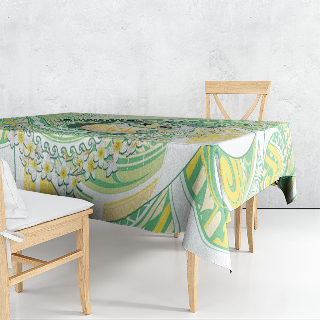 Hawaii Pineapple Tablecloth Cute Cosplay Turtle Plumeria Spiral DT05 - Polynesian Pride