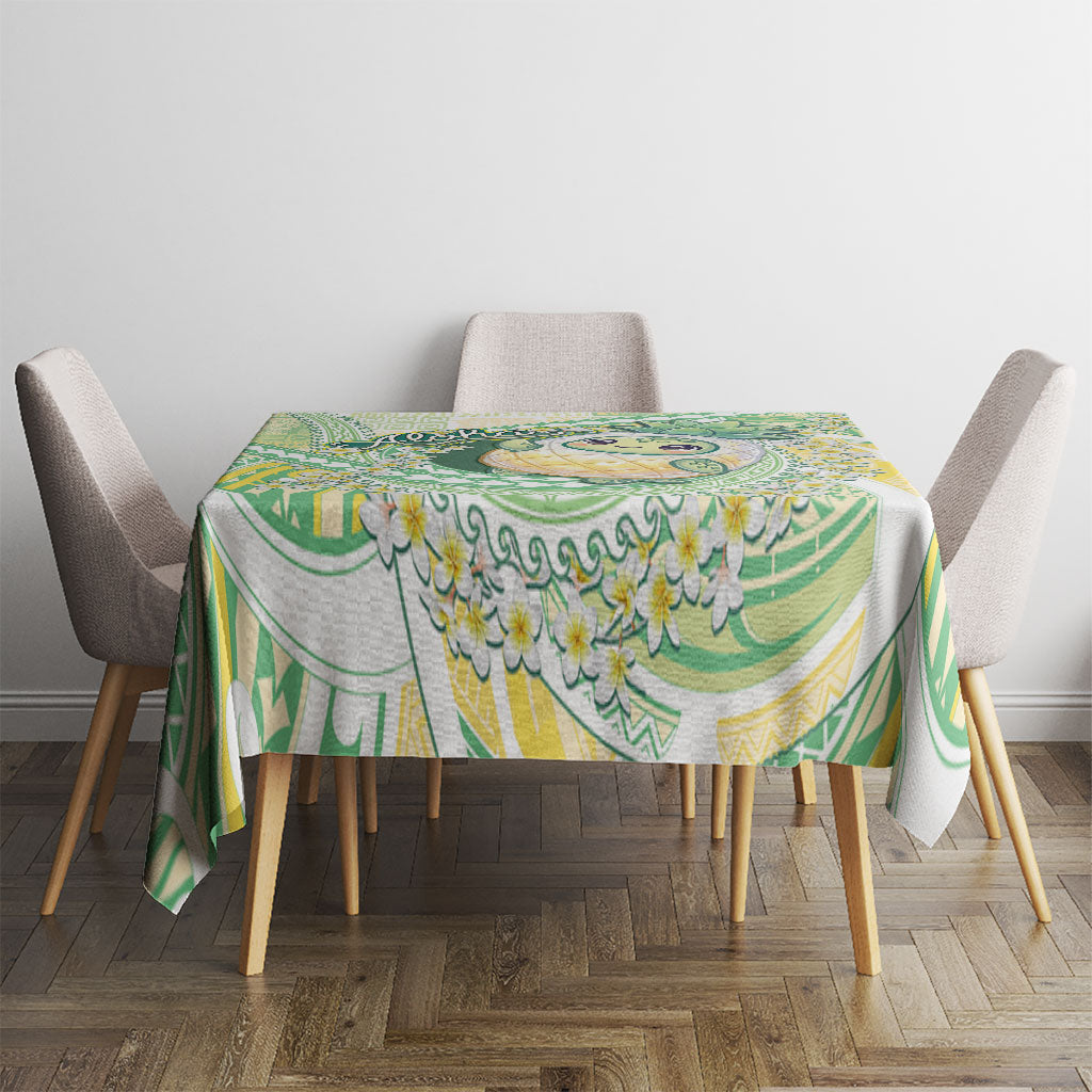 Hawaii Pineapple Tablecloth Cute Cosplay Turtle Plumeria Spiral DT05 - Polynesian Pride