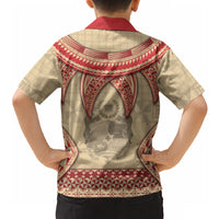 Tonga Language Week Hawaiian Shirt Tribal Cross Ngatu Floral Pattern DT05 - Polynesian Pride