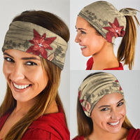 Tonga Language Week Neck Gaiter Tribal Cross Ngatu Floral Pattern DT05 - Polynesian Pride