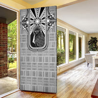 Mabuhay Philippines Festival Door Cover Philippine Eagle Sun Three Stars Barong Pattern DT05 - Polynesian Pride