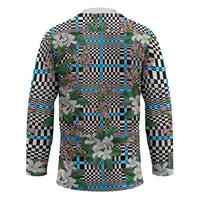 Blue Binakol Motifs With Jasminum Sambac Hockey Jersey Mabuhay Philippines Festival DT05 - Polynesian Pride