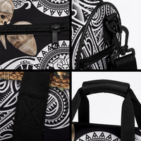 Polynesia Maui Black Tattoo Inspired Duffle Bag Tropical Leaf Skirt Costume DT05 - Polynesian Pride