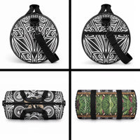 Polynesia Maui Black Tattoo Inspired Duffle Bag Tropical Leaf Skirt Costume DT05 - Polynesian Pride