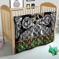 Polynesia Maui Black Tattoo Inspired Quilt Tropical Leaf Skirt Costume DT05 - Polynesian Pride
