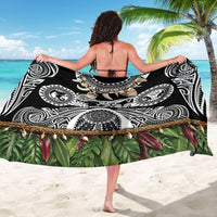 Polynesia Maui Black Tattoo Inspired Sarong Tropical Leaf Skirt Costume DT05 - Polynesian Pride