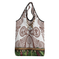 Polynesia Maui Umber Tattoo Inspired Grocery Bag Tropical Leaf Skirt Costume DT05 - Polynesian Pride