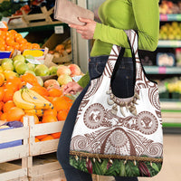 Polynesia Maui Umber Tattoo Inspired Grocery Bag Tropical Leaf Skirt Costume DT05 - Polynesian Pride