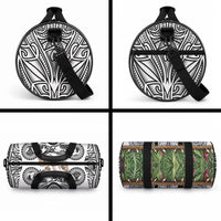 Polynesia Maui White Tattoo Inspired Duffle Bag Tropical Leaf Skirt Costume DT05 - Polynesian Pride