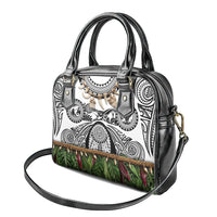 Polynesia Maui White Tattoo Inspired Shoulder Handbag Tropical Leaf Skirt Costume DT05 - Polynesian Pride