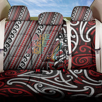 Maori Language Week Back Car Seat Cover Ake Ake Ake Tribal Patterns DT05 One Size Red - Polynesian Pride