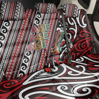 Maori Language Week Back Car Seat Cover Ake Ake Ake Tribal Patterns DT05 - Polynesian Pride