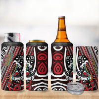 Personalised Maori Language Week 4 in 1 Can Cooler Tumbler Ake Ake Ake Tribal Patterns DT05 - Polynesian Pride
