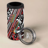 Personalised Maori Language Week 4 in 1 Can Cooler Tumbler Ake Ake Ake Tribal Patterns DT05 - Polynesian Pride