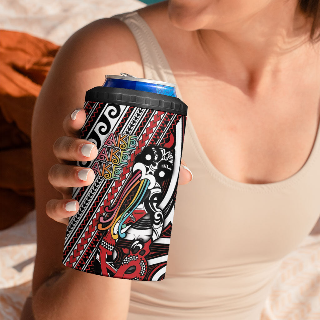 Personalised Maori Language Week 4 in 1 Can Cooler Tumbler Ake Ake Ake Tribal Patterns DT05 - Polynesian Pride