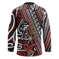 Personalised Maori Language Week Hockey Jersey Ake Ake Ake Tribal Patterns DT05 - Polynesian Pride
