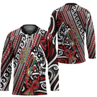 Personalised Maori Language Week Hockey Jersey Ake Ake Ake Tribal Patterns DT05 - Polynesian Pride
