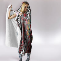 Maori Language Week Hooded Blanket Ake Ake Ake Tribal Patterns DT05 - Polynesian Pride