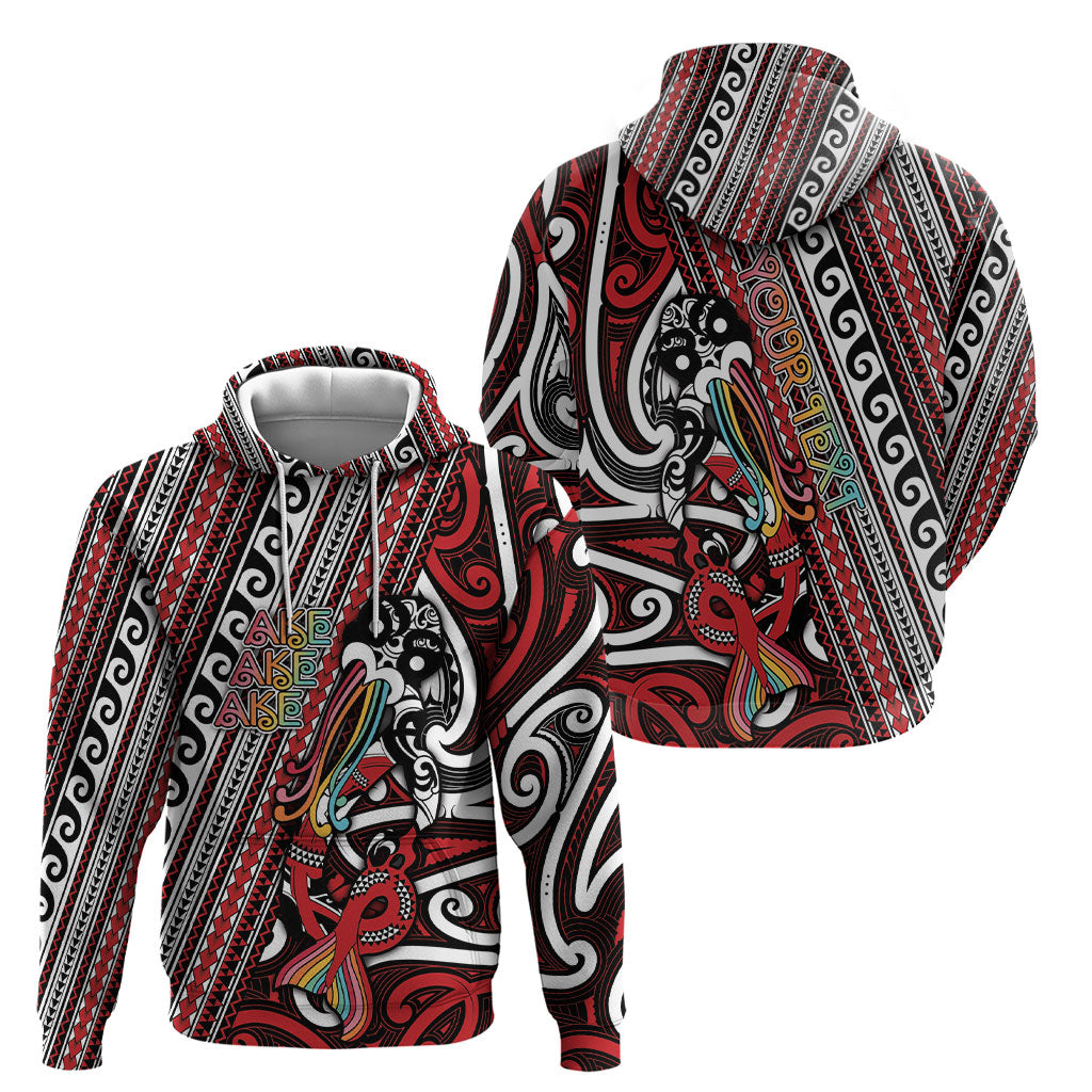 Personalised Maori Language Week Hoodie Ake Ake Ake Tribal Patterns DT05 - Polynesian Pride